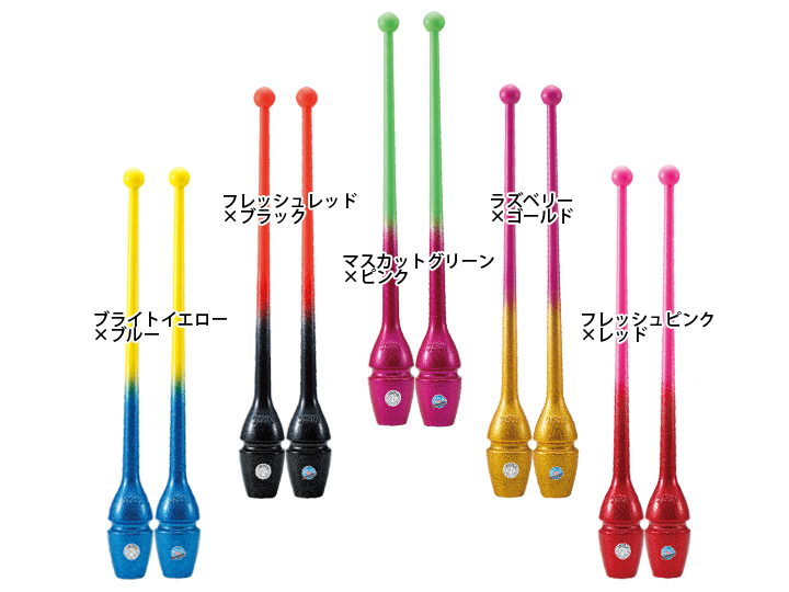 【新体操】ササキ グラデーションラバークラブ M34GH
